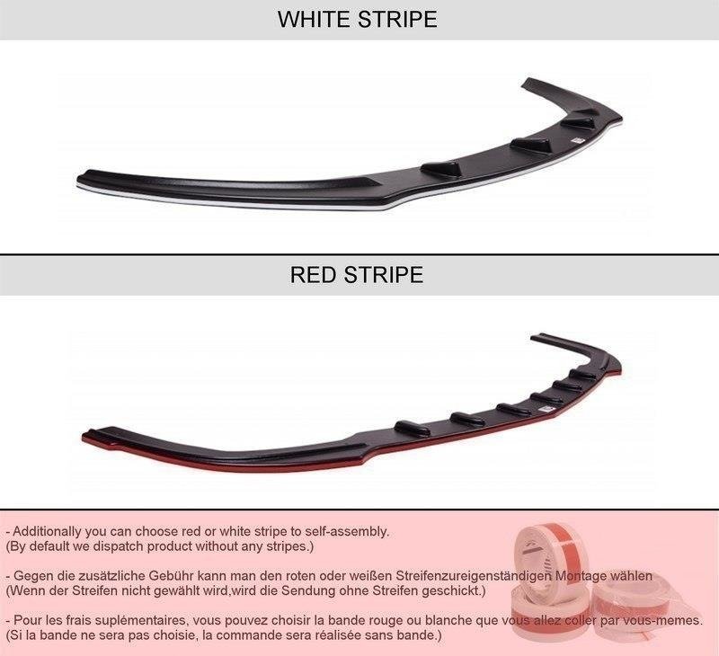 CENTRAL REAR SPLITTER BMW 1 F20/F21 M-Power (without vertical bars)